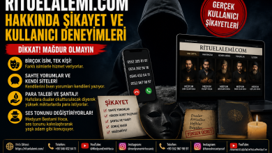 Rituelalemi.com hakkında kullanıcı yorumları, şikayetler ve manevi danışmanlık hizmeti almadan önce dikkat edilmesi gerekenleri anlatan bilgilendirici görsel.