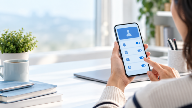 Telefondan bildirim ve bilgilendirme tercihlerini yöneten kullanıcı